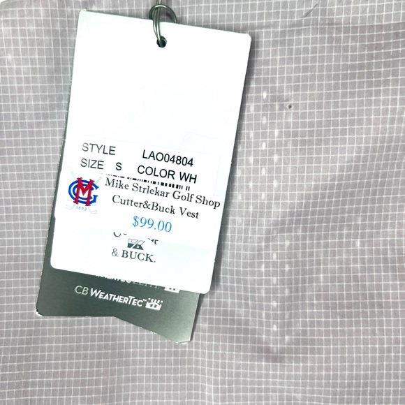 Annika Cutter & Buck Cinched Waist Women's Vest - Size S - Below Hips NEW - Picture 15 of 16